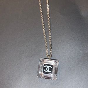 Chanel CC Square Necklace